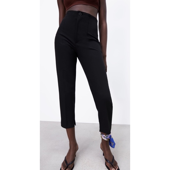 Zara | Pants u0026 Jumpsuits | Zara High Waisted Pants | Poshmark